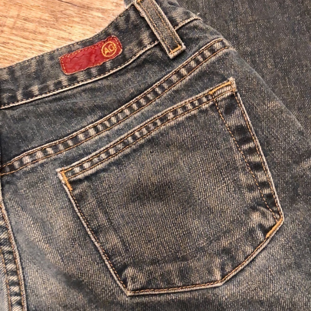 AG Adriano Goldschmied The Gemini Frayed Edge‎ Bootcut Jeans Size 27 - Picture 5 of 9